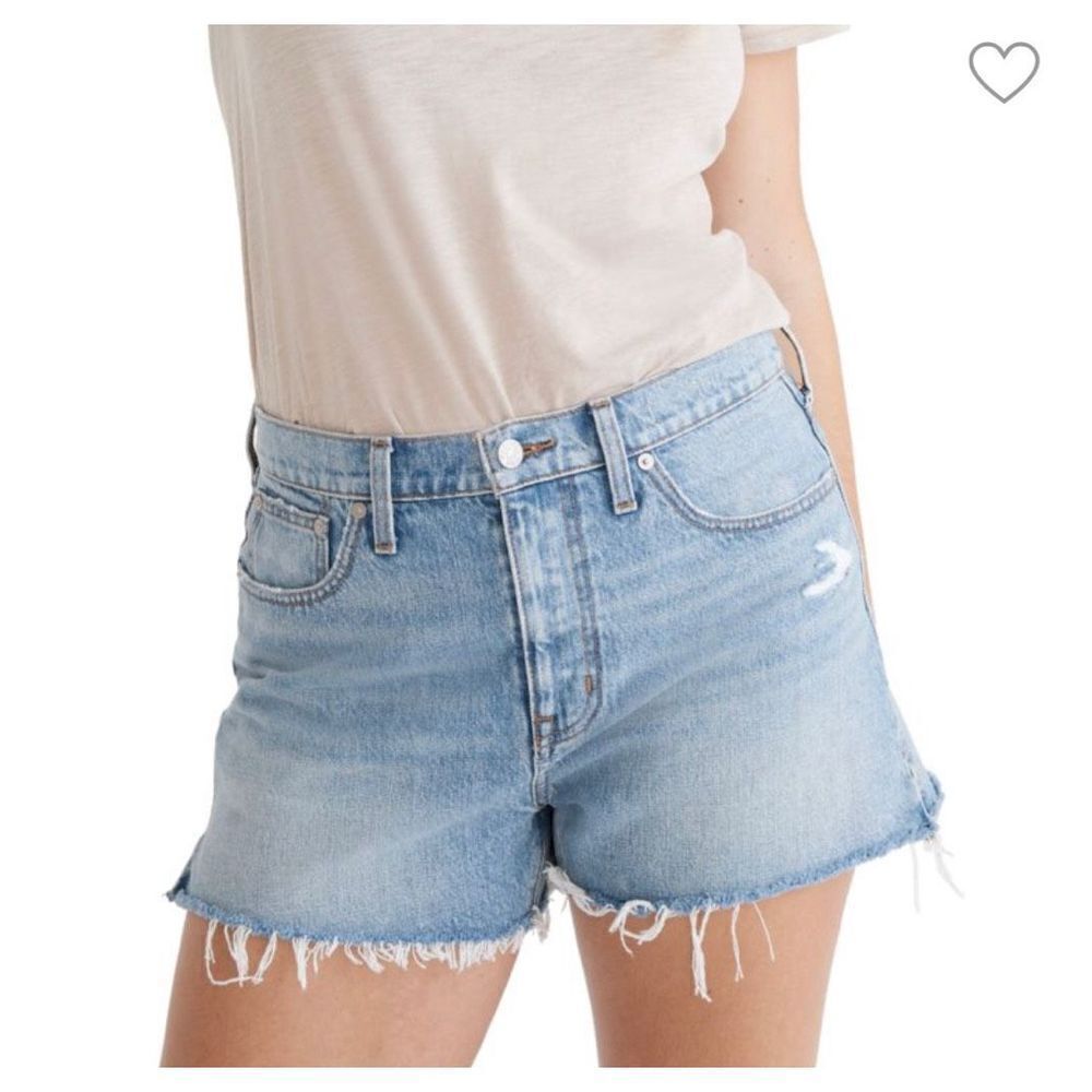 Madewell cut off denim shorts